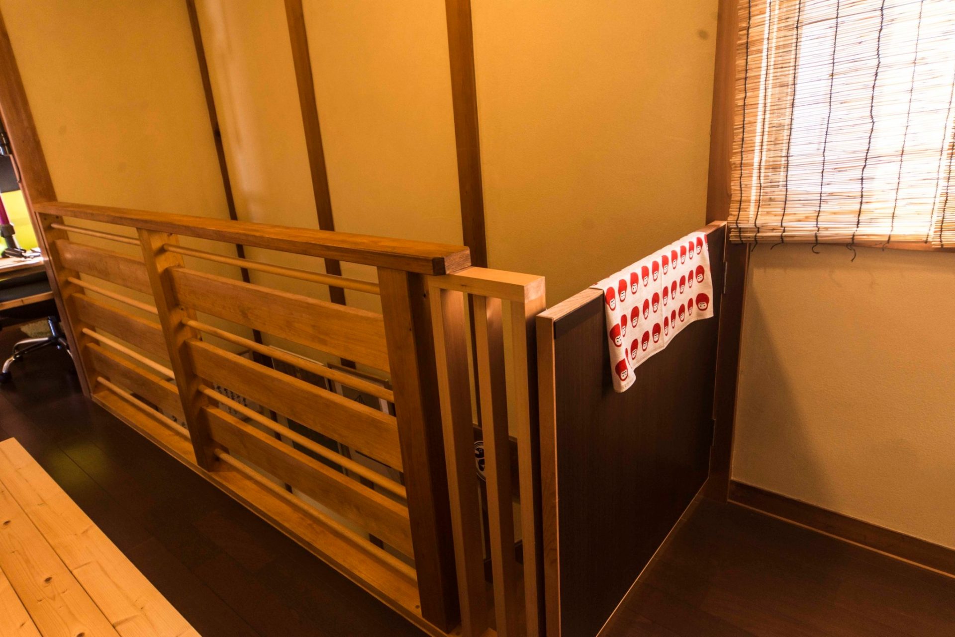 お子さんのための転落防止柵