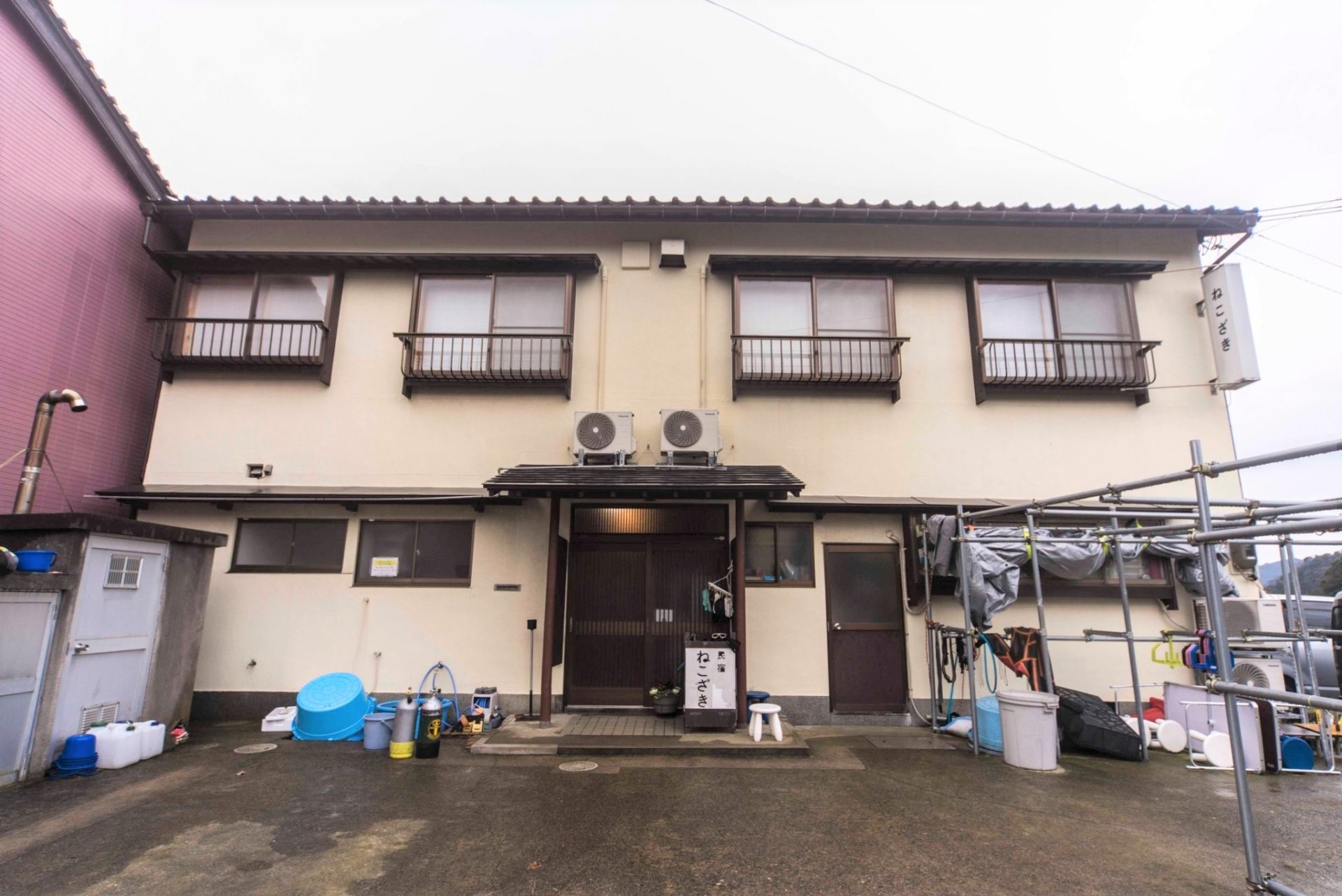 民宿「ねこざき」外観