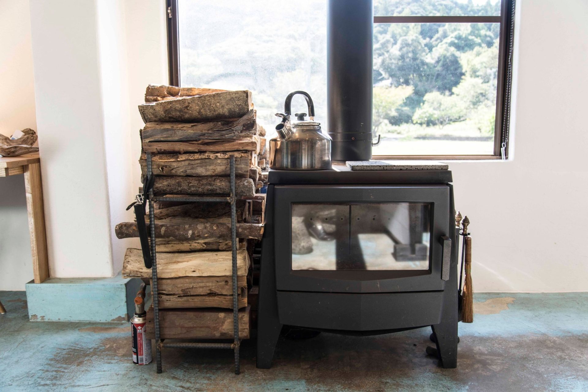 こだわりの薪ストーブ
